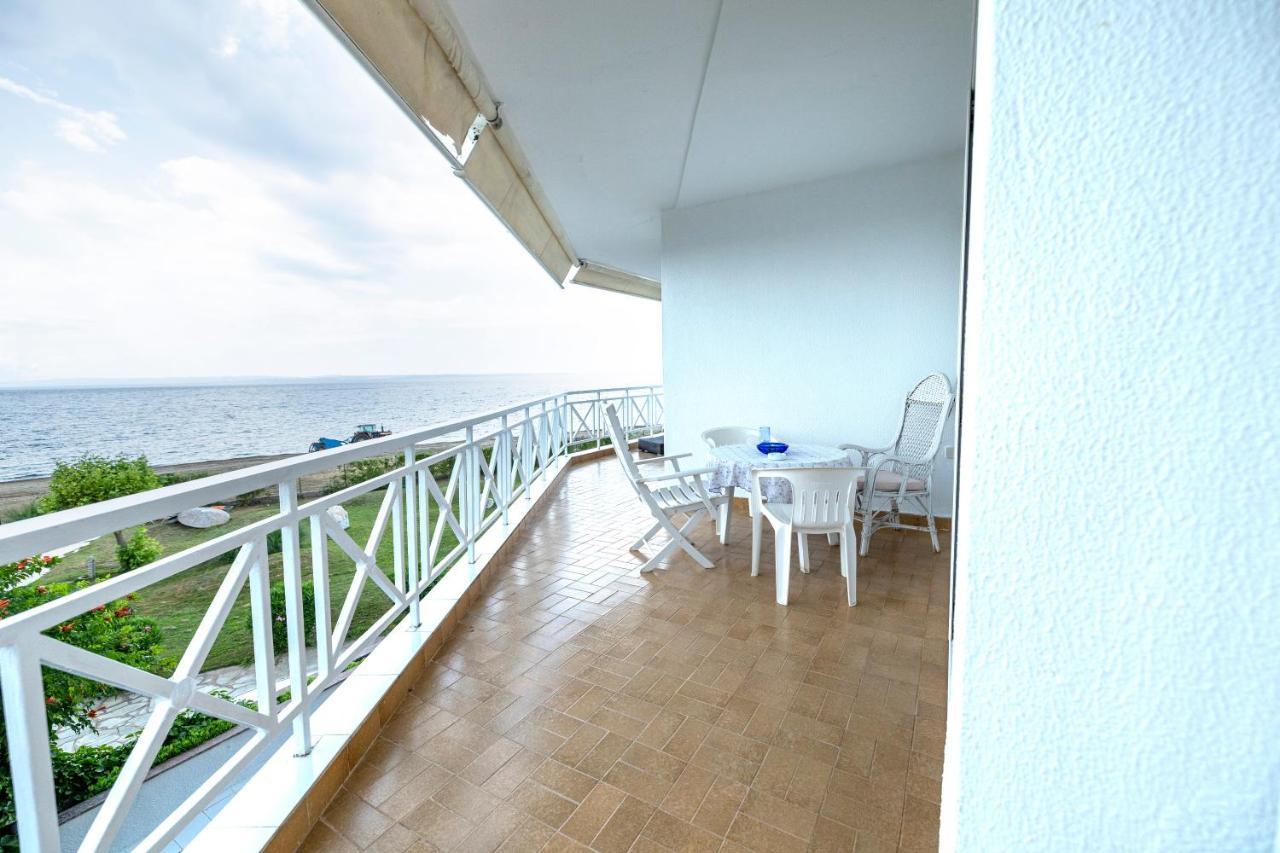 Kalyves Polygyrou Delmare Dom Seafront Villa מראה חיצוני תמונה