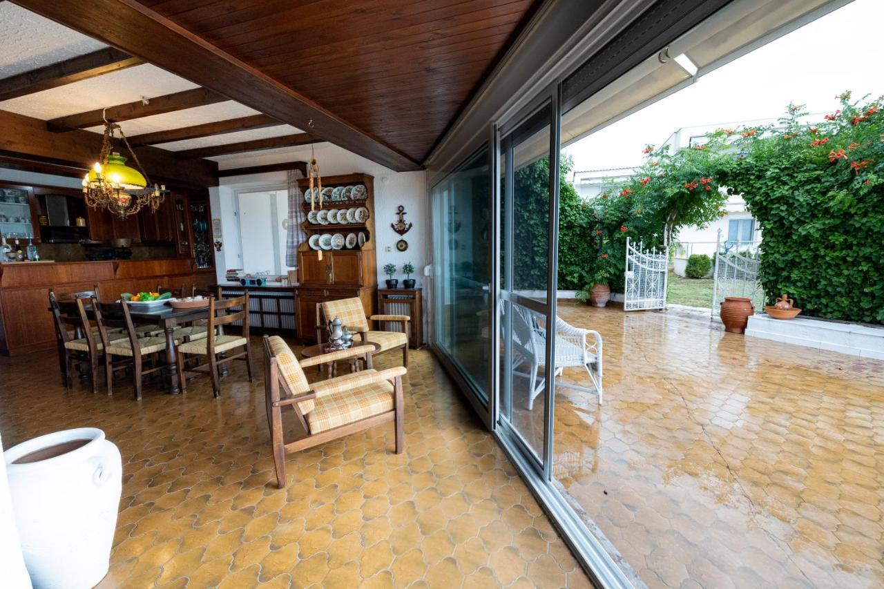 Kalyves Polygyrou Delmare Dom Seafront Villa מראה חיצוני תמונה