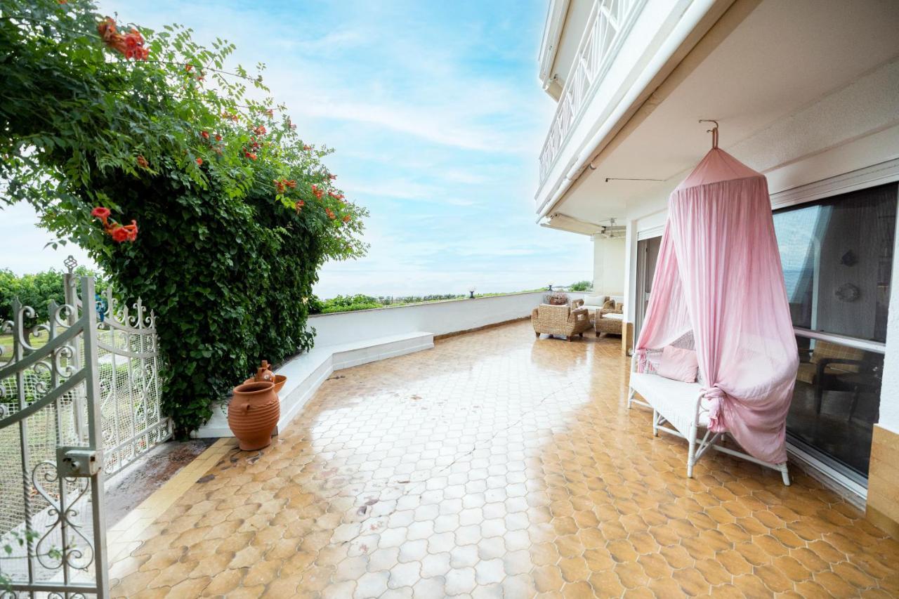 Kalyves Polygyrou Delmare Dom Seafront Villa מראה חיצוני תמונה