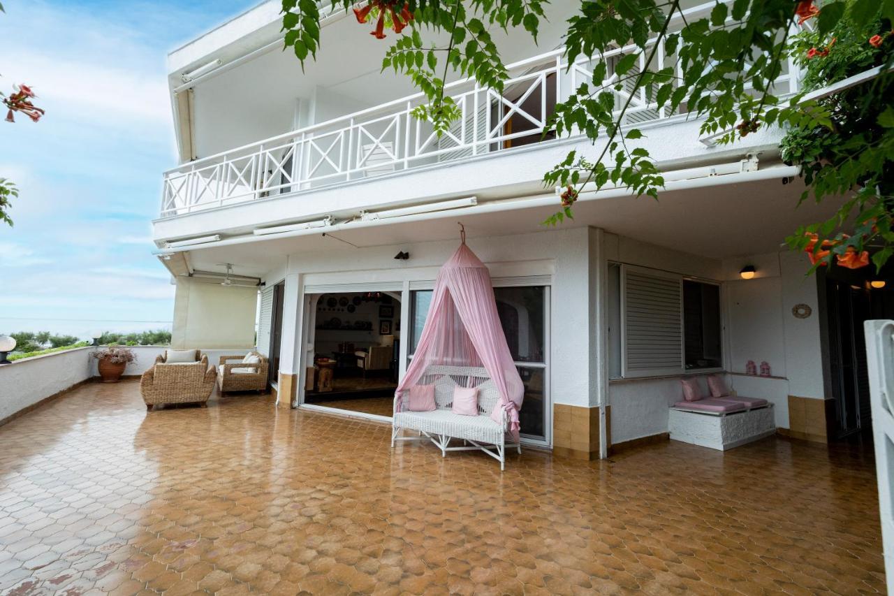 Kalyves Polygyrou Delmare Dom Seafront Villa מראה חיצוני תמונה